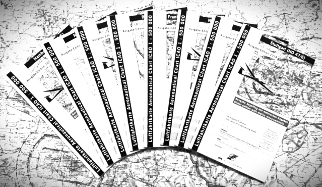 Carte ICAO per il volo a vela 2025