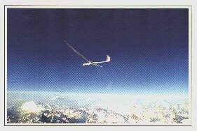 Cartolina di volo a vela KO 4 Cartolina di volo a vela KO 4