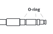 O-Ring, set di 5 pezzi