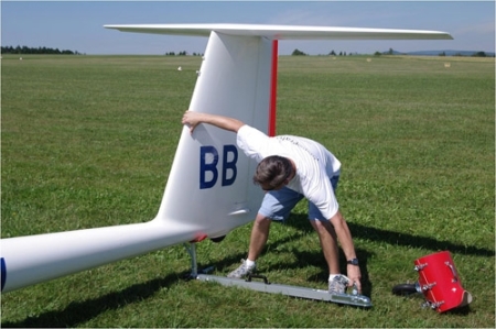 Barra di traino 160cm - aereo pesante