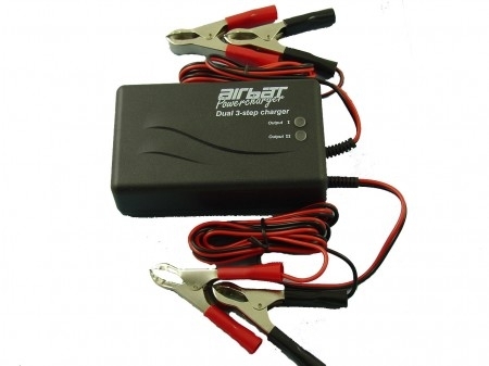 Caricabatterie doppio 12V / 2x2A PB+LiFePo