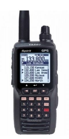 Radio portatile YAESU FTA-750L 8,33kHz ( GPS VOR/ILS ) Radio portatile YAESU FTA-750L 8,33kHz ( GPS VOR/ILS )