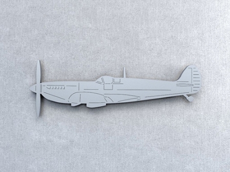 Volantino magnetico SPITFIRE vista laterale Volantino magnetico SPITFIRE vista laterale