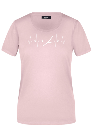T-shirt battito cardiaco donna