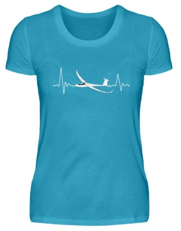 T-shirt battito cardiaco donna