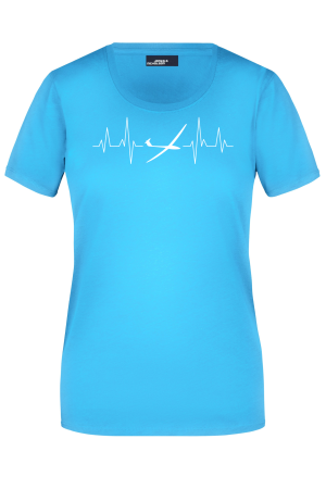 T-shirt battito cardiaco donna