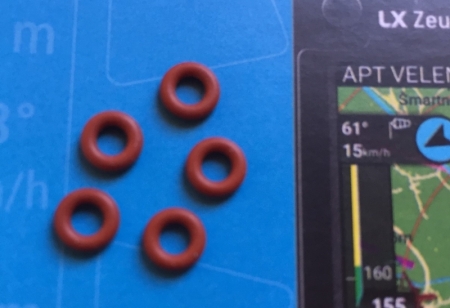 Set di O-ring per tasti LX