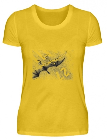 T-shirt drago / aliante donna