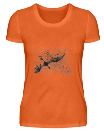 T-shirt drago / aliante donna