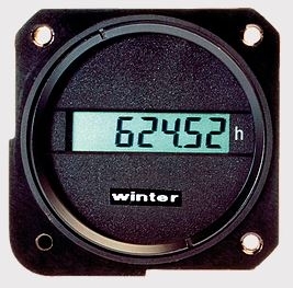 Contatore di ore di volo FSZMD digitale, 57 mm Contatore di ore di volo FSZMD digitale, 57 mm