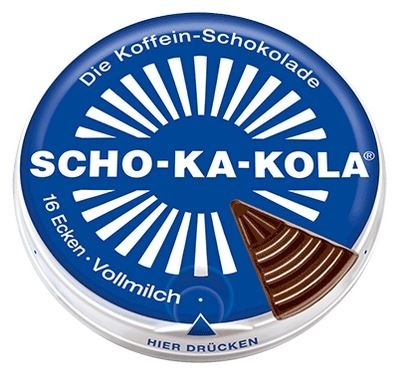 SCHO-KA-KOLA Il cioccolato energetico VOLLMILCH 100 g SCHO-KA-KOLA Il cioccolato energetico VOLLMILCH 100 g