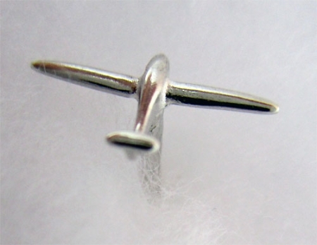 Discus orecchino in argento