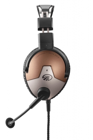 Lightspeed Delta Zulu, cuffia ANR con connettore PJ e avvisatore CO