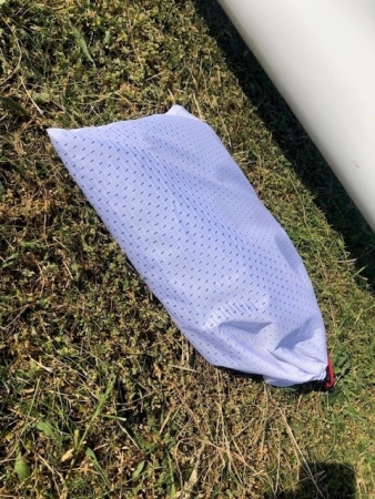 Coperchio della capottina Copripolvere blu