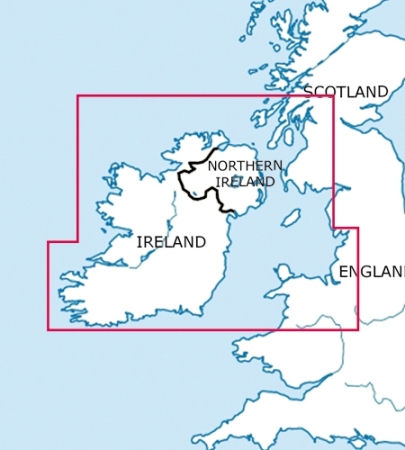 Rogersdata VFR Mappa Irlanda 500k 2025