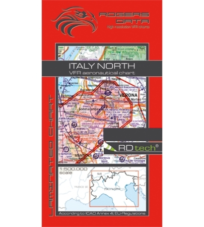 Rogersdata Carta VFR Italia Nord 500k 2025
