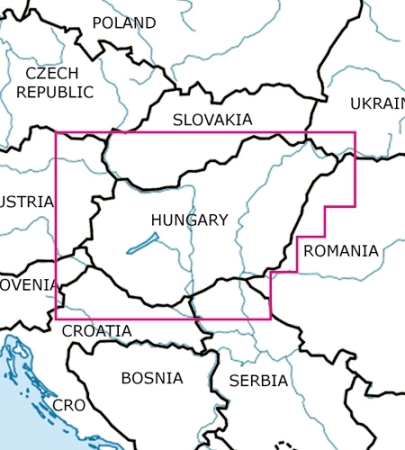 Rogersdata VFR mappa Ungheria 500k 2025