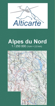 Carta aliante della Francia. Alpi settentrionali 2025 Carta aliante della Francia. Alpi settentrionali 2025