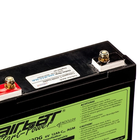 Set di batterie motore per aerei DG