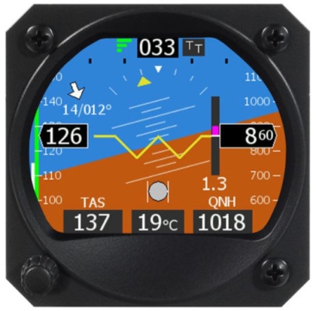 Kanardia HORIS 80mm con batteria tampone