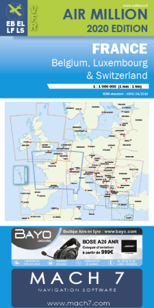 Airmillion Francia 1:1.000.000 2025 Airmillion Francia 1:1.000.000 2025