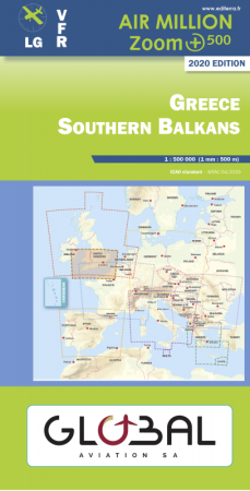 Airmillion Grecia Sud 1:500.000 2025 Airmillion Grecia Sud 1:500.000 2025