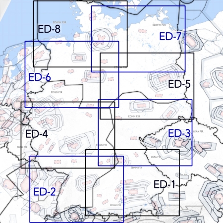 Carta OFMA del volo a vela ED-7 Rostock 2025