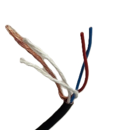 Cavo microfonico a 2 fili schermato 3mm /4m Cavo microfonico a 2 fili schermato 3mm /4m