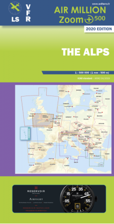 Airmillion Alpi 1:500.000 2025