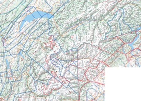 Carta aliante della Francia. Alpi settentrionali 2026
