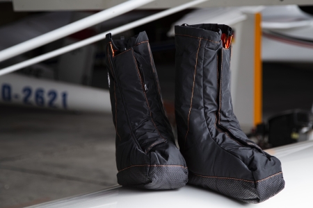 WAVERIDGE Pilot Boots - Sovrascarpe da volo a vela (taglia unica)