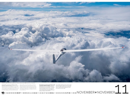 Calendario fotografico Beauties of the sky 2027 di Tobi Barth, formato DIN A2+