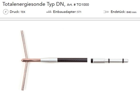 Sonda di energia totale DN/ST
