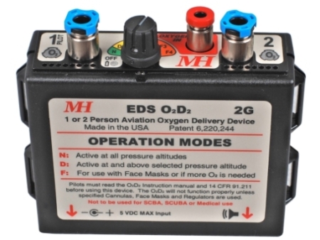 EDS O2D2-2G per 2 piloti set completo