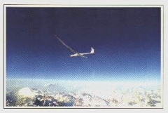 Cartolina di volo a vela KO 4 Cartolina di volo a vela KO 4