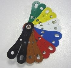 Punto di rottura predeterminato inserto foro asolato n. 3, rosso Punto di rottura predeterminato inserto foro asolato n. 3, rosso