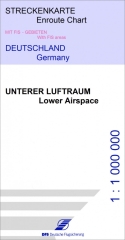 Carta delle rotte IFR Germania - spazio aereo inferiore con aree FIS Carta delle rotte IFR Germania - spazio aereo inferiore con aree FIS