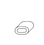 Morsetto per fune ALU n. 5, fune 4,3-4,6 mm Morsetto per fune ALU n. 5, fune 4,3-4,6 mm