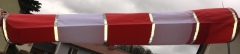 Copertura paravento SAFETY 30cm rosso-bianco Copertura paravento SAFETY 30cm rosso-bianco