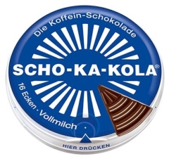 SCHO-KA-KOLA Il cioccolato energetico VOLLMILCH 100 g SCHO-KA-KOLA Il cioccolato energetico VOLLMILCH 100 g