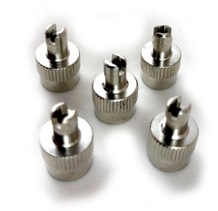 Tappi valvola con svitatore (set di 5 pezzi) Tappi valvola con svitatore (set di 5 pezzi)