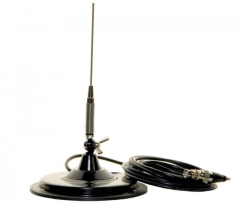 Antenna radio aeronautica con base magnetica