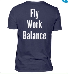 Maglietta Fly-Work-Balance uomo Maglietta Fly-Work-Balance uomo