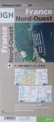 ICAO-Karte Francia Nord-Ovest 2024 ICAO-Karte Francia Nord-Ovest 2024