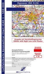 ICAO-Karte Hannover 2025 con rotte notturne basse ICAO-Karte Hannover 2025 con rotte notturne basse