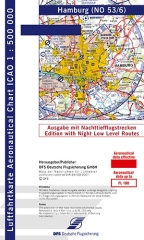ICAO-Karte Amburgo 2025 con rotte notturne basse ICAO-Karte Amburgo 2025 con rotte notturne basse