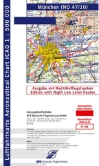 ICAO-Karte Monaco 2025 con rotte notturne a basso costo ICAO-Karte Monaco 2025 con rotte notturne a basso costo