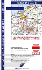 ICAO-Karte Rostock 2025 con rotte basse notturne ICAO-Karte Rostock 2025 con rotte basse notturne