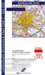 ICAO-Motorflugkarte Hamburg 2025 carta ICAO-Motorflugkarte Hamburg 2025 carta