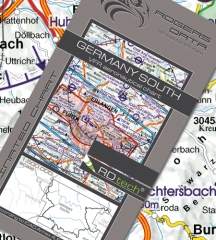 Rogersdata VFR Karte Germania Sud 2025 Rogersdata VFR Karte Germania Sud 2025
